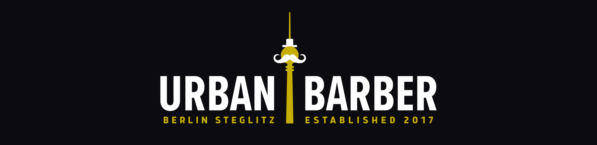 Headerbild inklusive Logo von the Urbanbarber Shop